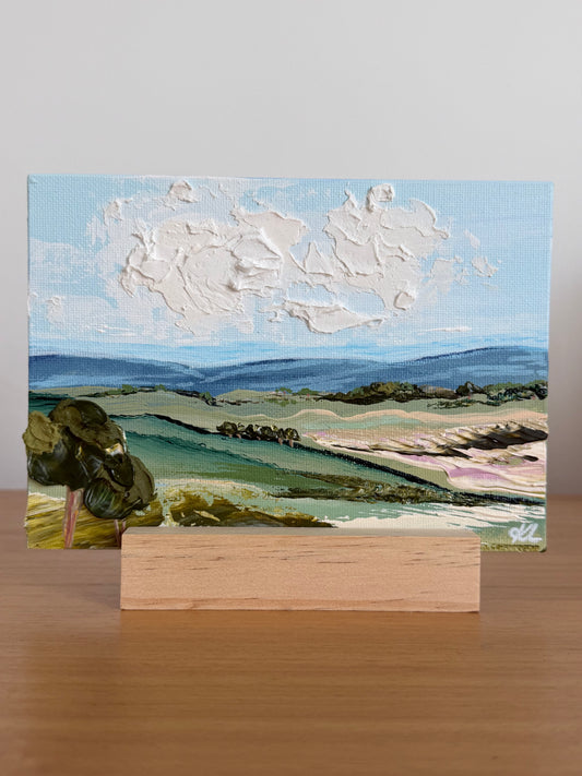 Sweeping Hills Afar