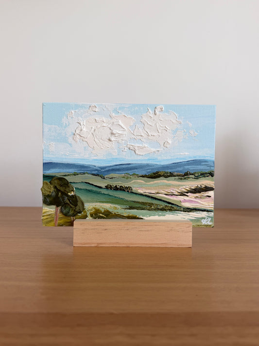 Sweeping Hills Afar